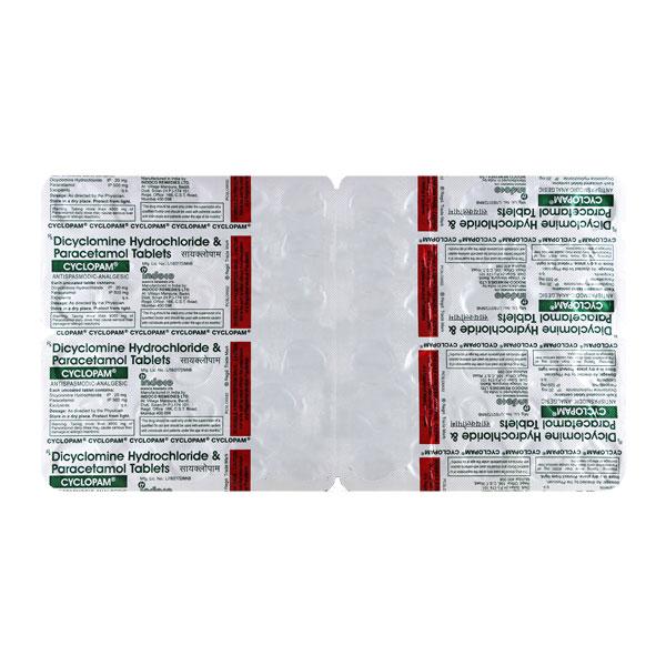 Netmeds | Cyclopam Tablet 10'S