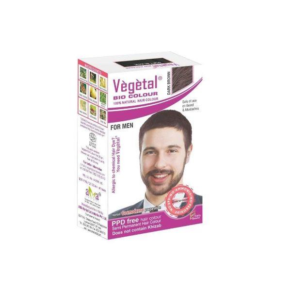 Netmeds | Vegetal Bio Colour Natural Hair Color - Soft Black 25 gm