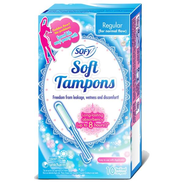 Netmeds | Sofy Soft Tampons - Regular 10's