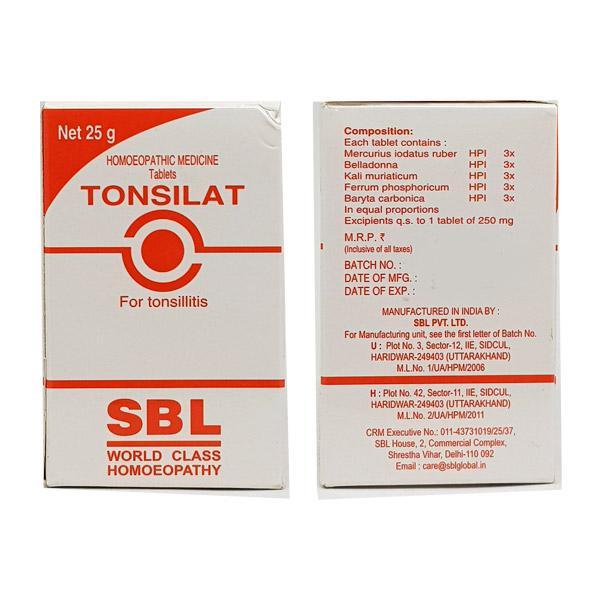 Netmeds | SBL Tonsilat Tablet 25 gm