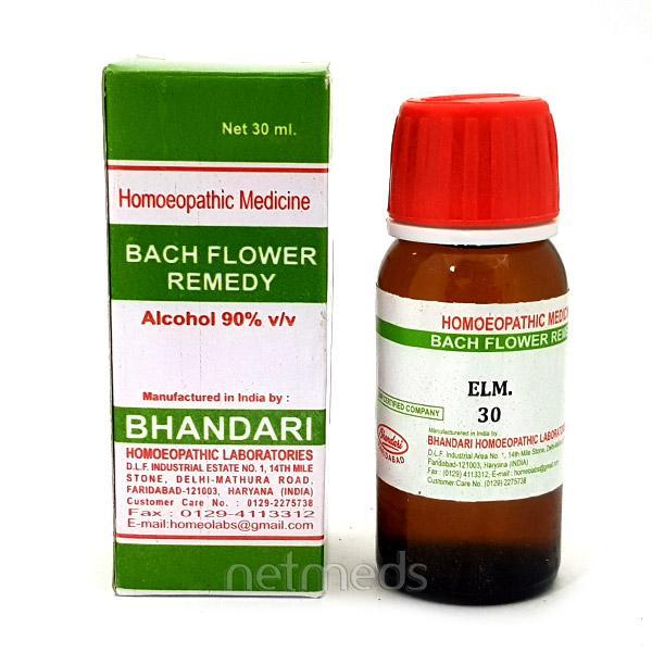 Netmeds | Bhandari Bach Flower Elm 30 Liquid 30 ml