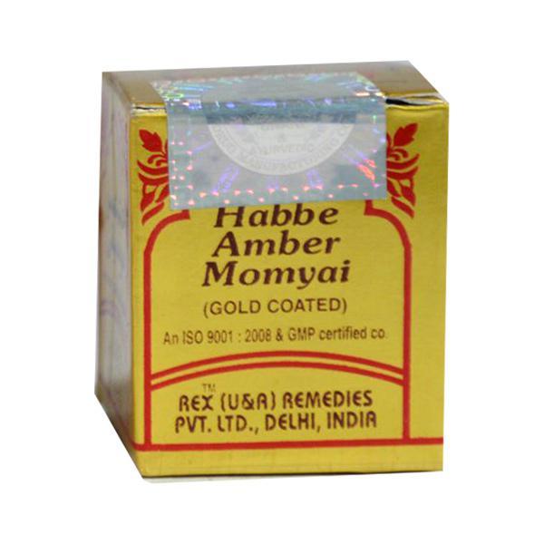 Netmeds | Rex Habbe Amber Momyaee Gold Pills 10's