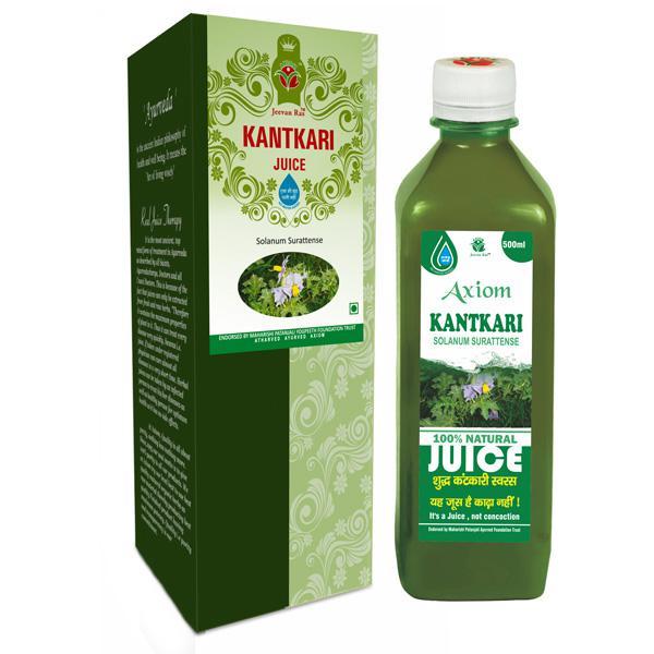 Netmeds | Axiom Jeevan Ras Kantkari Juice 500 ml