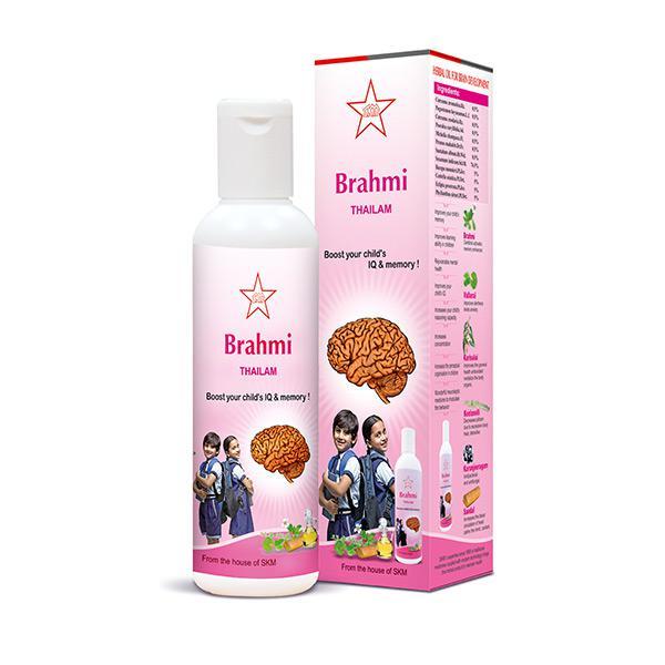 Netmeds | SKM Brahmi Thailam 100 ml