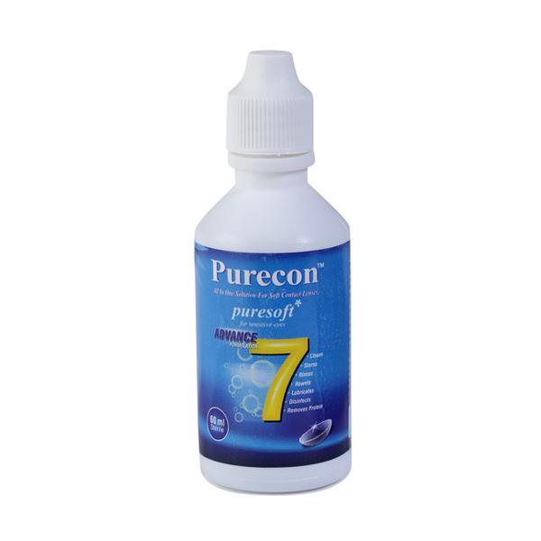 Netmeds | Purecon Puresoft Soft Contact Lens Solution for Sensitive Eyes 60 ml