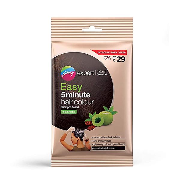 Netmeds | Godrej Expert Easy 5 Minute Hair Colour Shampoo Based - Natural Black 1 20 ml