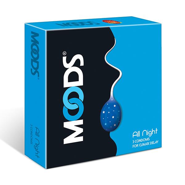 Netmeds | Moods Condoms All Night 3's