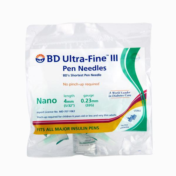 Netmeds | BD Ultra Fine Nano Pen 5's