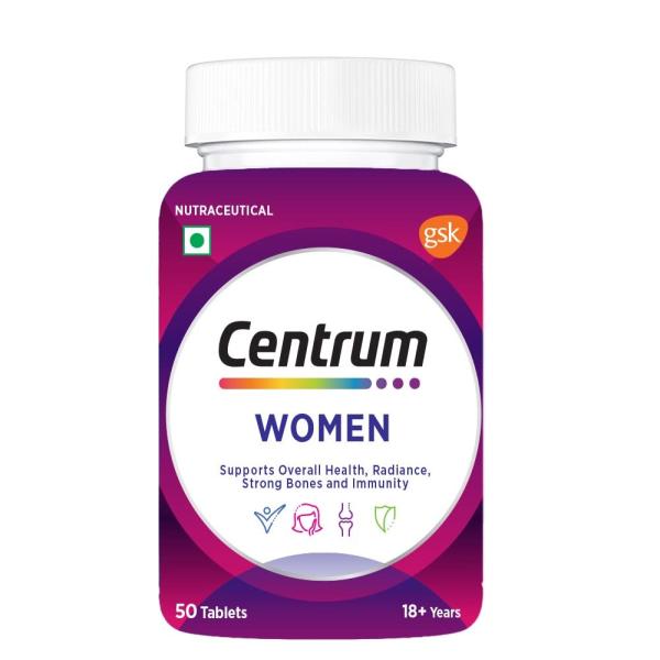 Netmeds | Centrum Women Multivitamins Tablets 50's