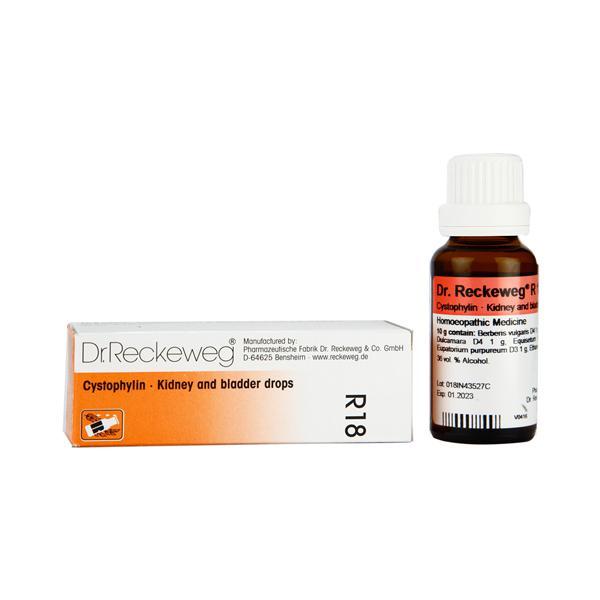 Netmeds | Dr. Reckeweg R18 Cystophylin Kidney and Bladder Drops 22 ml