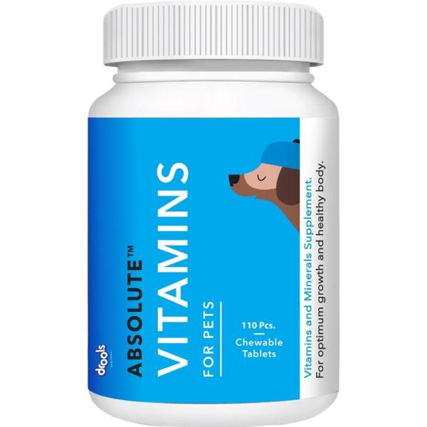 Netmeds | Drools Absolute Vitamin Tablet- Dog Supplement 110's