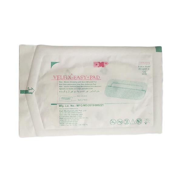 Netmeds | Velfix - Easy + Pad Non Woven Dressing with Non Adherent Pad (5511E) (6 cm x 10 cm) 1's