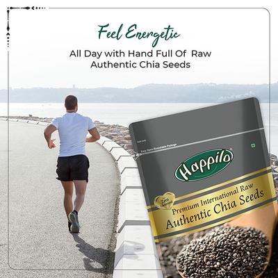 Happilo Organic Chia Seeds 250 gm - Nutritional Bars