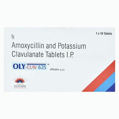 OLYCLAV 625 Tablet 10's - Bacterial Infections-Pen