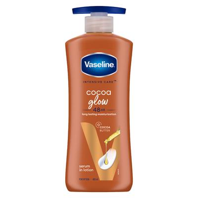 Vaseline Intensive Care Cocoa Glow Body Lotion 400 ml - Lotions & Creams