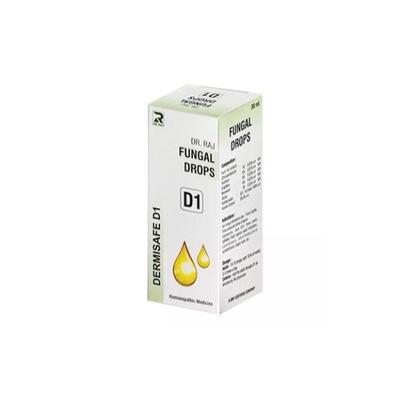 Dr.Raj Dermisafe D1 Fungal Drops 30 ml - Homeopathic Drops