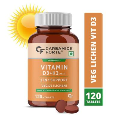 CF Vitamin D3 + K2 Tablet 120's - Multi-Vitamins