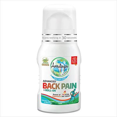 Amrutanjan Advanced Back Pain + Roll-On 50 ml - Roll-On/Patch