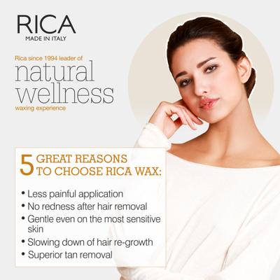 Rica Brazilian Wax Beads - Black 800 gm - Shaving & Hair Removal