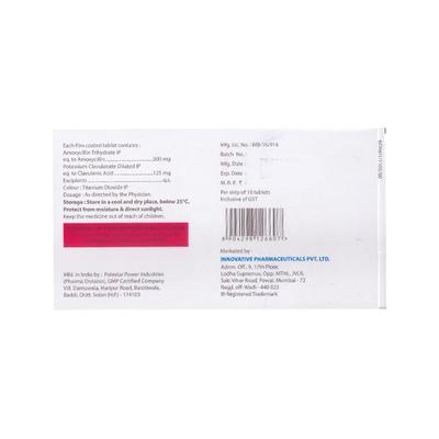 UNICLAVE 625 DUO Tablet 10's - Bacterial Infections-Pen