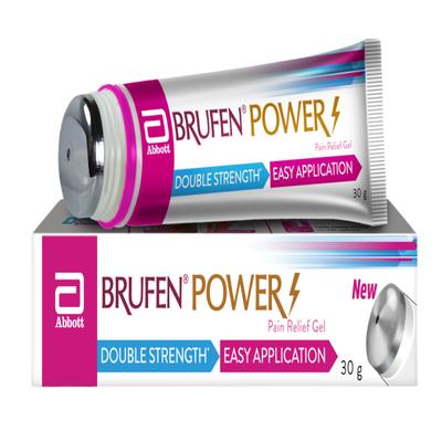 Brufen Power Gel 30 gm - Gel/Cream