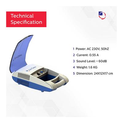Dr. Odin Piston Compressor Nebulizer (OD-104) - Nebulizer & Vaporizer