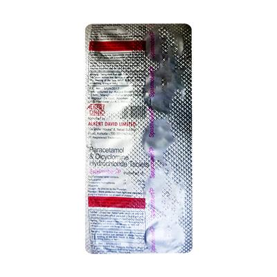 SPASMOBERT P Tablet 10's - Muscle Spasm-Ant