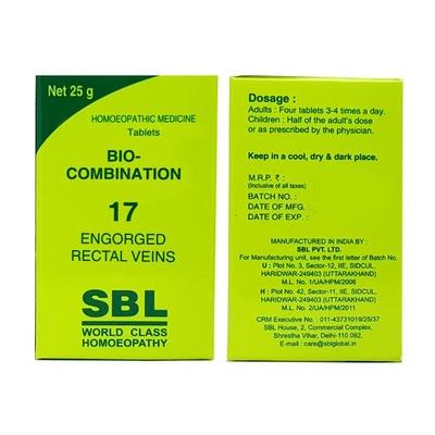 SBL Bio-Combination 17 Tablet 25 gm - Bio-Combination