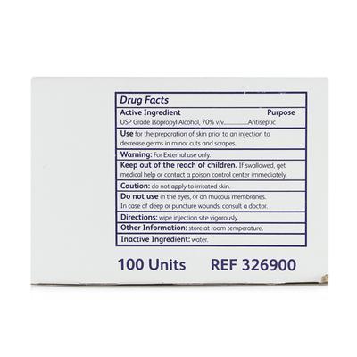 BD Alcohol Swab 100's - Bandages & Dressings