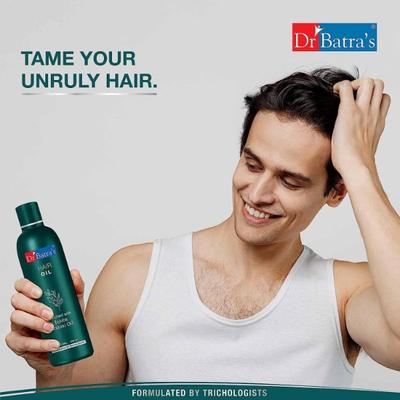 Dr Batra's Dandruff Cleansing Shampoo 100 ml + Hair Oil 200 ml + Conditioner 200 ml + Anti-Dandruff Hair Serum 125 ml - Hair Treatment