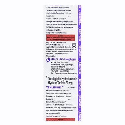 TENLIMIDE Tablet 10's - Diabetes-Ant
