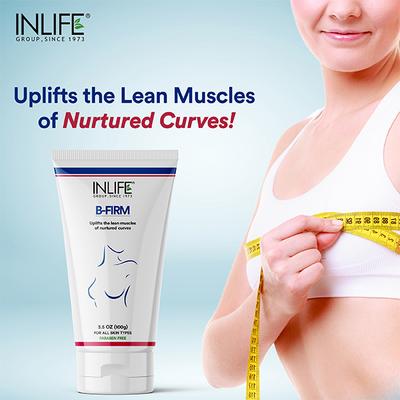INLIFE B-Firm Breast Tightening & Uplift Massage Cream 100 g - Breast Care Creams