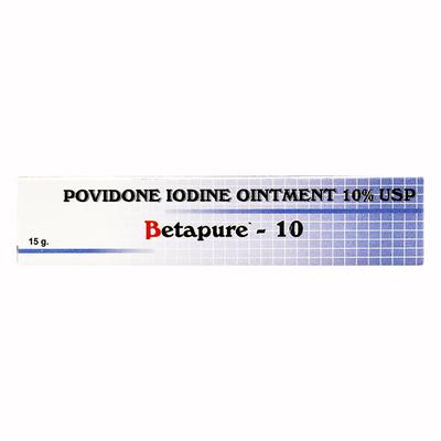 BETAPURE 10 Ointment 15gm - Skin Infections-Ski