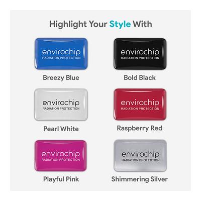Envirochip Radiation Protection Chip - Mobile (Red) - Health Monitoring Devices
