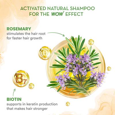 WOW Skin Science Rosemary & Biotin Hair Growth Shampoo 250 ml - Shampoos