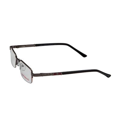 Vision Express 29306 Gun Metal Rectangle Eyeglasses (Including Anti-Reflective Coating Lens) 1's - Wearables Eye Glasses