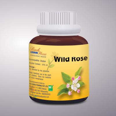 Bio-India's Bach Flower - Wild Rose 100 ml - Bach Flower