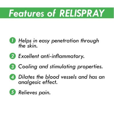 Relispray 49 gm - Pain Relief Spray