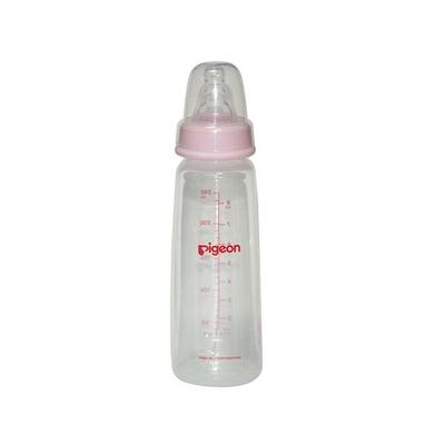 Pigeon Peristaltic Nursing Bottle Kpp with 2 Nipple (M) - Pink 200 ml - Feeding & Nursing