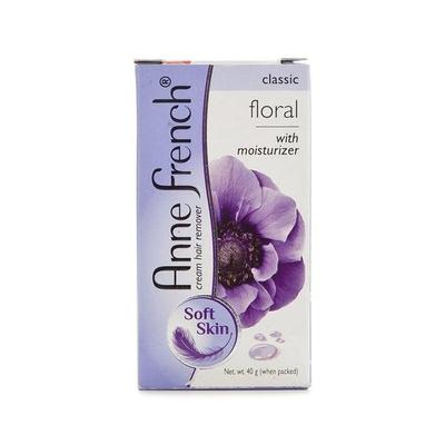 Anne French Hair Remover Cream with Moisturizer for Soft Skin - Floral 40 gm - Shaving & Hair Removal
