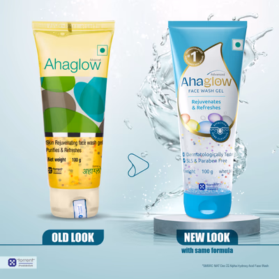AHAGLOW ADVANCED Face Wash Gel 100 gm - Face Wash & Cleansers