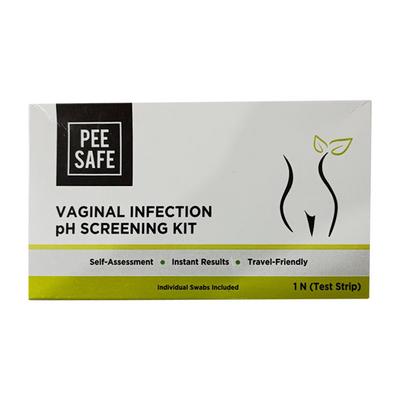 Pee Safe Vaginal Infection pH Screening Kit Test Strip - Intimate Care