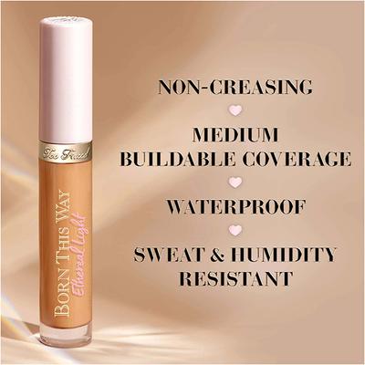 Too Faced Born This Way Ethereal Light Illuminating Smoothing Concealer Cafe Au Lait 5ml - Concealer