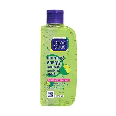 Clean & Clear Morning Energy Face Wash - Purifying Apple 50 ml - Face Washes