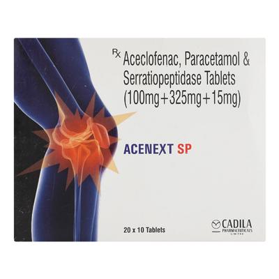 Acenext SP Tablet 10'S - Pain relief-Nsa