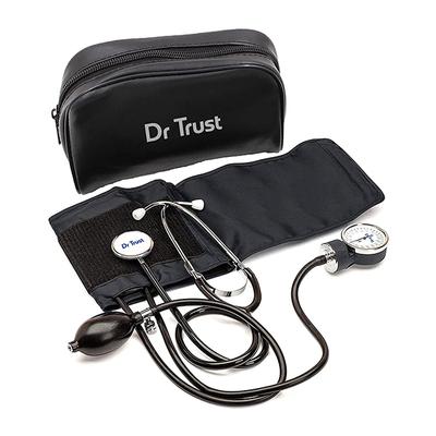 Dr Trust USA Aneroid Sphygmomanometer with Stethoscope (112) - Blood Pressure Monitor Device
