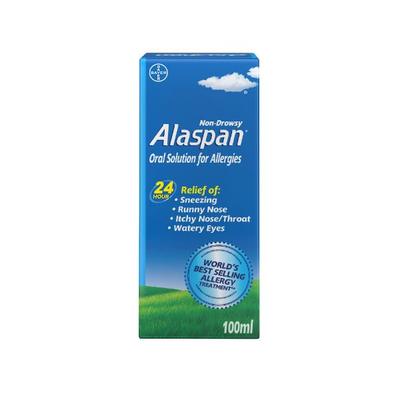 Alaspan Oral Solution 100 ml - Cough Syrup