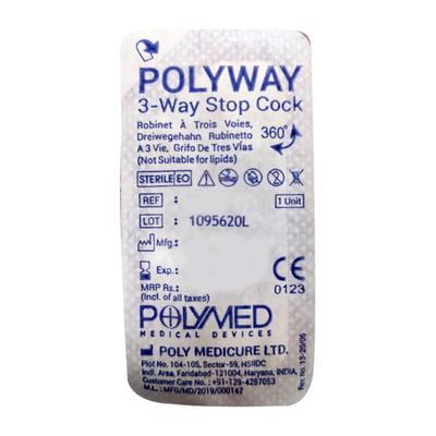 Polyway 3-Way Stop Cock 1's - Surgical Instruments