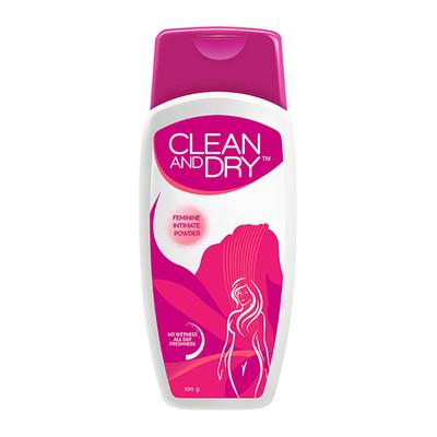 Clean and Dry Feminine Intimate Powder 100 gm - Intimate Care