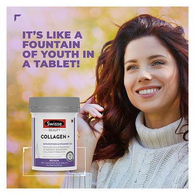 Swisse Beauty Collagen+ Tablet 30's - Hair & Skin